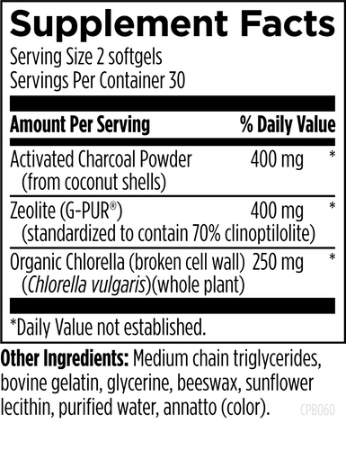 Charcoal Binder - Detox
