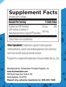 Citicoline CDP Choline