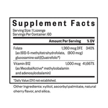 Load image into Gallery viewer, Active Methyl B12 with L-Methylfolate